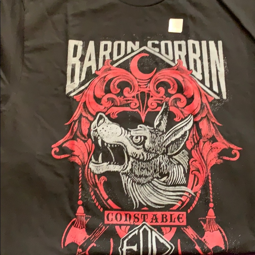 WWE Baron Corbin Tee NWT large